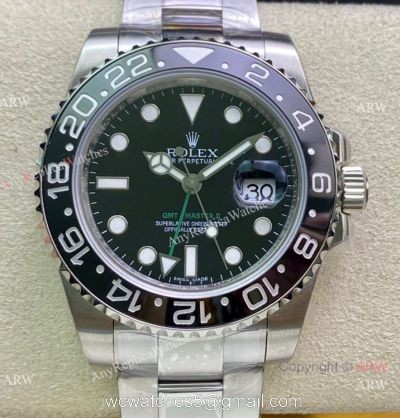 (JVS) Rolex GMT Master II 116710ln Watch JVS Factory 3186 Movement 904l Stainless Steel 1