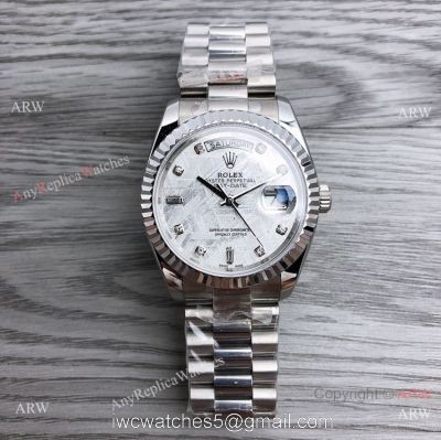 2021 New Copy Rolex Day-Date 40mm Meteorite Presidential Watch 1