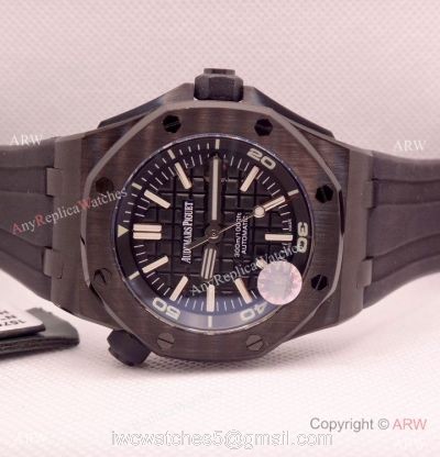BF Factory Audemars Piguet Royal Oak Offshore Divers Asia2836 Watches Solid Black 1