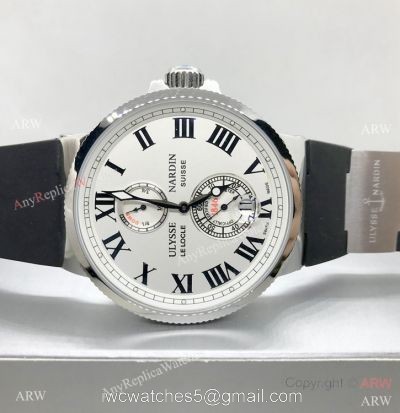 Replica Ulysse Nardin Marine Watch Automatic Black Rubber Strap 1