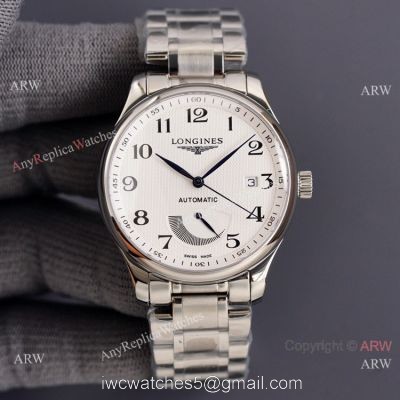 Swiss Replica Longines Master Power Reserve 38 Stainless Steel Watch 2824 Movement 1