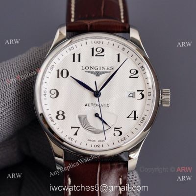 Swiss Replica Longines Master Power Reserve 38mm Watch Leather Strap 2824 Movement 1