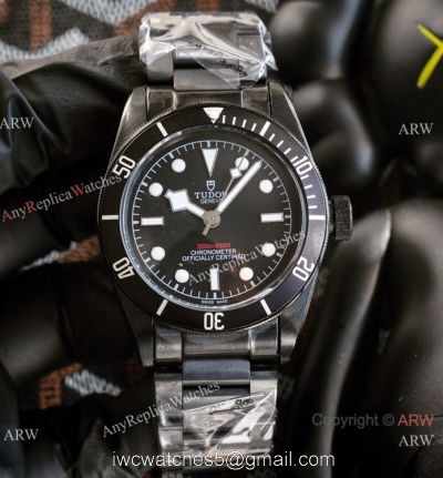 Vintage Tudor Heritage Replica Watch Solid Black Automatic 42mm 1