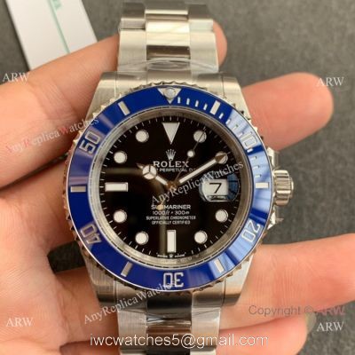 (JVS) Swiss Clone Rolex Submariner 126619lb JVS Swiss 3235 Watch Blue Ceramic 41 mm 1