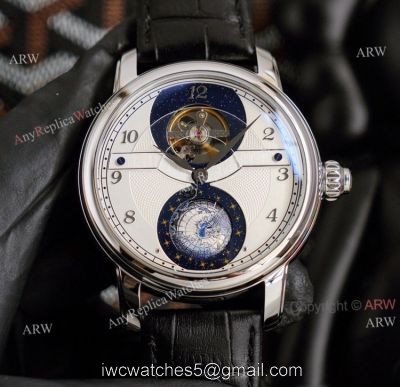 White Face Montblanc Tourbillon Geosphere Watch Replica For Men Size 42mm 1