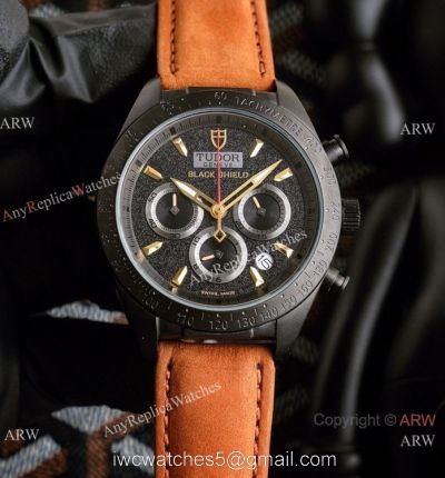New! Copy Tudor Fastrider Black Shield chronograph Watches Men Size 1
