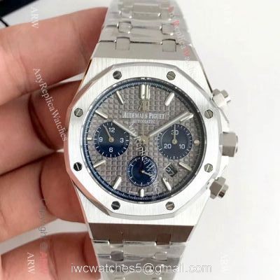 Swiss 7750 Royal Oak Audemars Piguet Replica Watches Gray Dial 26331OR 1