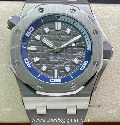 Swiss Copy Audemars Piguet Royal Oak Offshore Diver 15720st Gray Dial 42mm 1