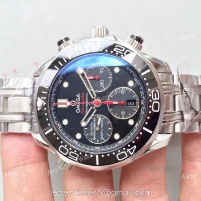AAA Swiss Omega Seamaster Diver 300M Co-Axial James Bond Watch Replica 1