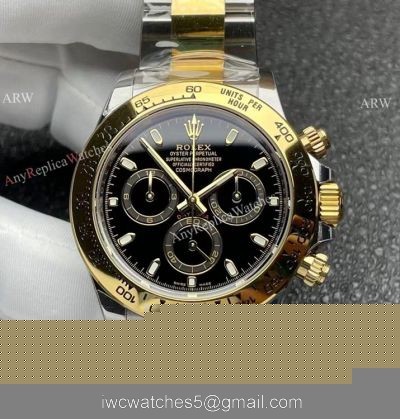 Better Factory Rolex Daytona 4130 Black Diamond Watch 1:1 BTF Cal.4130 Movement 1
