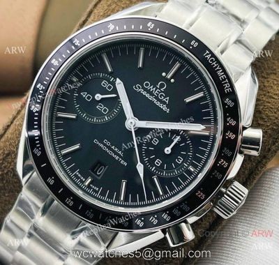 TW Swiss Replica Omega Speedmaster Chrono Watch Stainless Steel Case 40mm 1