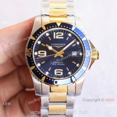 Swiss Replica Longines Hydro conquest L3.742.4 TWF Blue Dial Watch 1