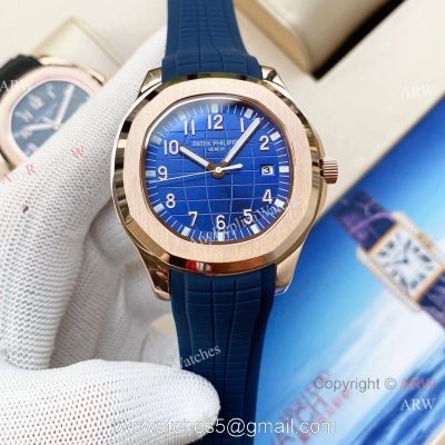 Swiss Quality Copy Patek Philippe Aquanaut Citizen Watch Rose Gold Case 1