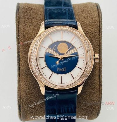 Piaget Womens Watch Limelight Stella Swiss Citizen9015 Rose Gold Diamonds Watch 1