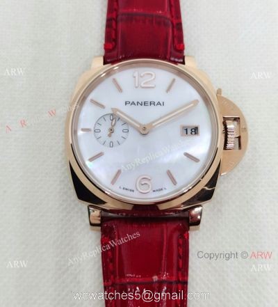 Clone Panerai Luminor Due PAM01280 Watch 38mm Rose Gold 1