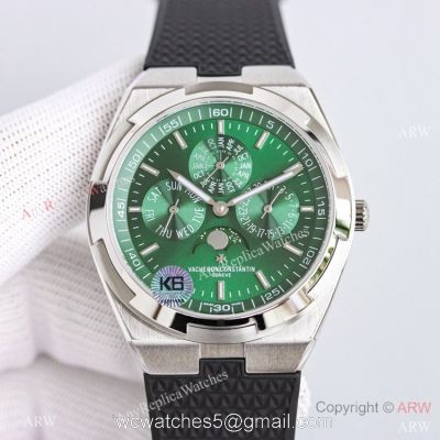 Swiss Vacheron Constantin Overseas 4300v Perpetual Calendar Watch Rubber Strap Band 1