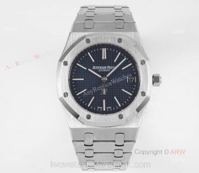 New Audemars Piguet Watches Royal Oak Replica Audemars Piguet 15202 Smoked Blue Dial 39mm 1