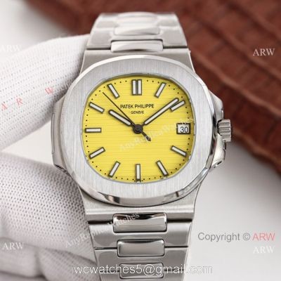 2022 New! Swiss Patek Philippe Lemon Superwatchman Edition Watch 40mm Cal.324 Movement 1