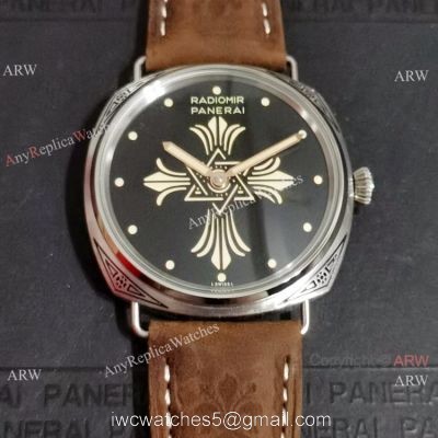 Faux Radiomir Panerai Watch 45mm Engraving Watch Case 1