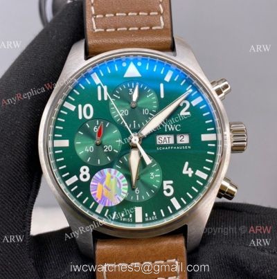 ZF Factory IWC Pilotos Watch Racing Green Copy Watch New 1
