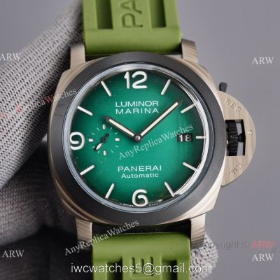 Copy Panerai Luminor Marina Carbotech Olive Green Watches 1