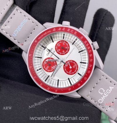 2022 New! Replica Swatch x Omega Mission to Mars Watch Bioceramic Case 1