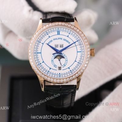 Swiss Quality Patek Philippe Calatrava 5296g Rose Gold Watch with Citizen 1