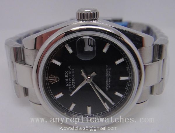 Rolex Womens Datejust Stainless Steel Copy Watch 31mm 1