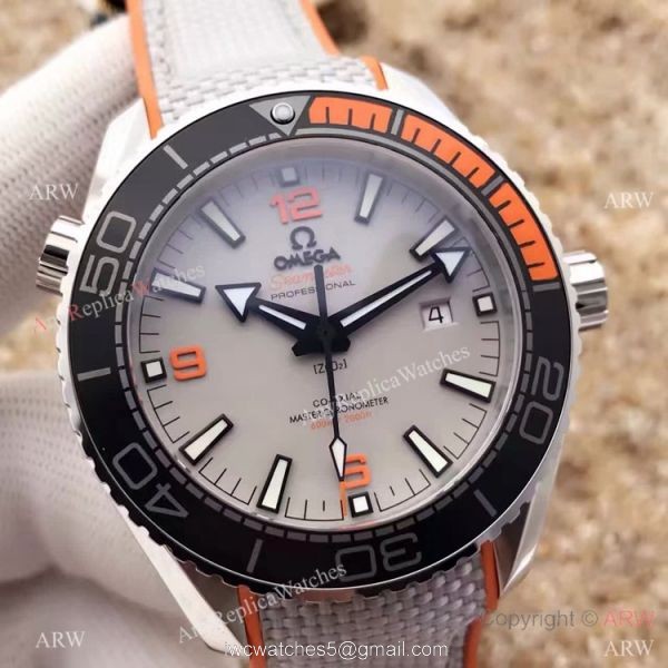 Swiss Fake Omega Seamaster 600m 8900 Automatic Gray Watch 1