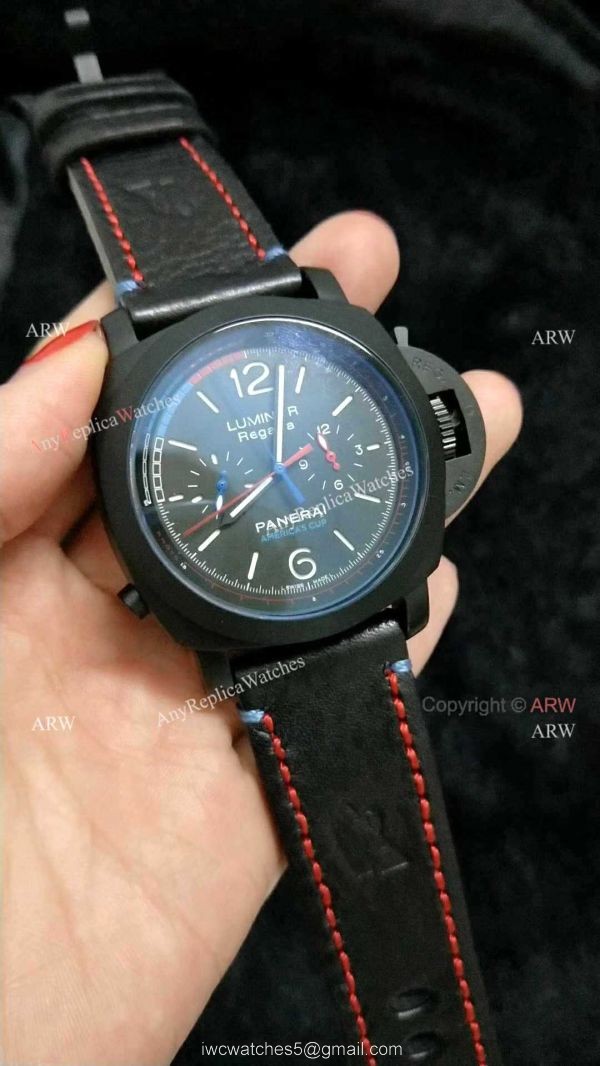 Panerai Luminor Regatta Replica Watch PAM 526 Black Case 1