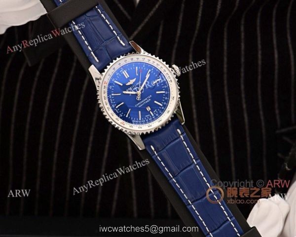 Best Replica Breitling Navitimer 1 Brown Leather Strap Watches 1