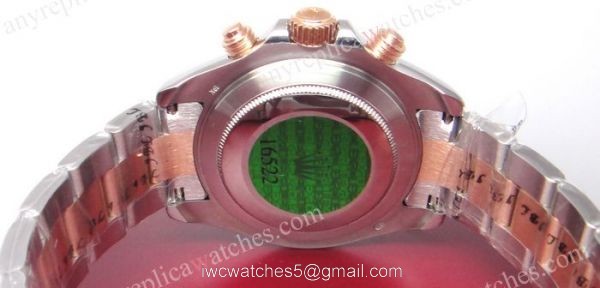 2-Tone Rose Gold Rolex Yachtmaster II Watch Blue Ceramic 44mm 1