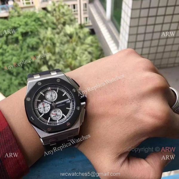 Replica Audemars Piguet Watches For Sale Royal Oak Offshore SS White Sub-dials 44mm 1