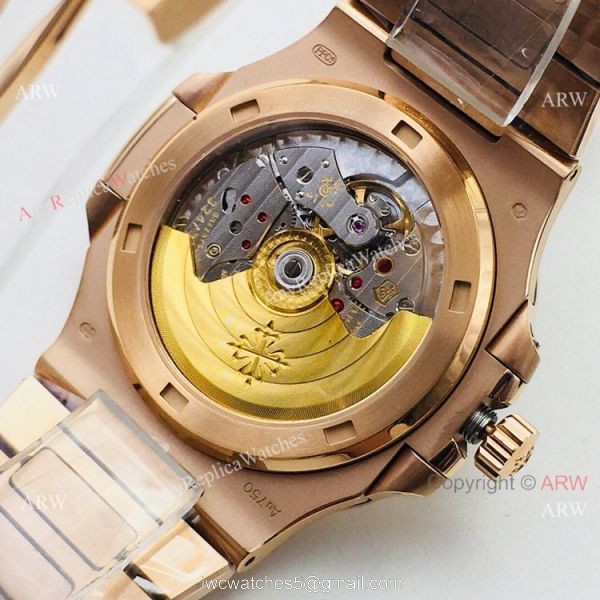 PPF V4 Patek Philippe Nautilus Rose Gold Replica Watch Swiss Grade 1 1