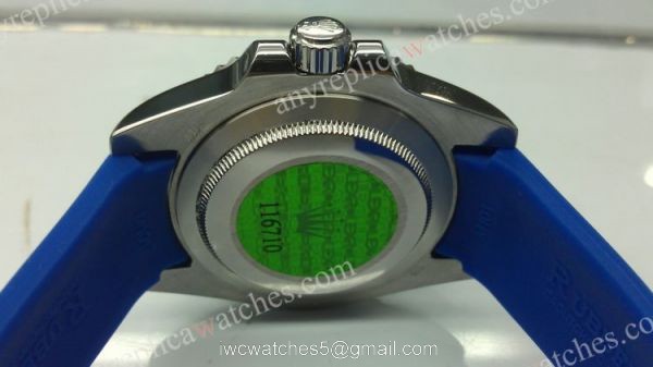 NEW Rolex GMT-Master II Blue Rubber band Mens Watch 1