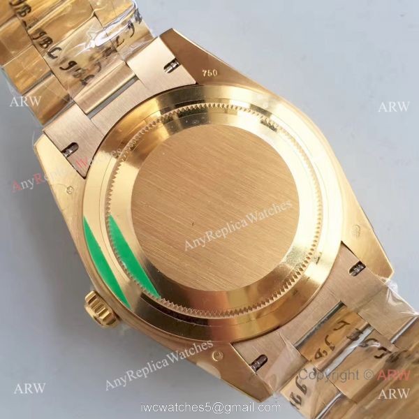 Rolex Day Date II Yellow Gold President Watchband Replica Watch 1