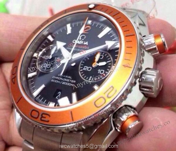 Omega Seamaster Planet Ocean 600m SS Orange Bezel / Caliber 9300 Movement 1