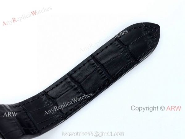 AAA Replica Cartier Santos Black Diamond Watch Automatic 1