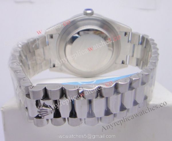 Replica Rolex Daydate II Ice Blue AAA Grade Watch 41mm 1