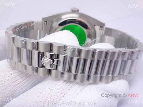Replica Rolex Oyster Perpetual New Gray Dial Stainless Steel Watch 1