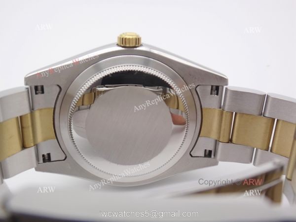 Rolex Oyster Perpetual Sky Dweller Replica Watch 2-Tone White 42mm 1