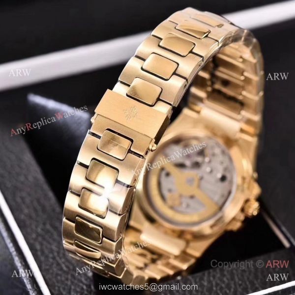 Swiss Quality Patek Philippe Nautilus Womens Watch Gold and Diamond 1