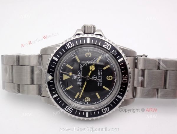 Rolex Submariner Stainless Steel Black Watch Rolex Vintage Replica 1