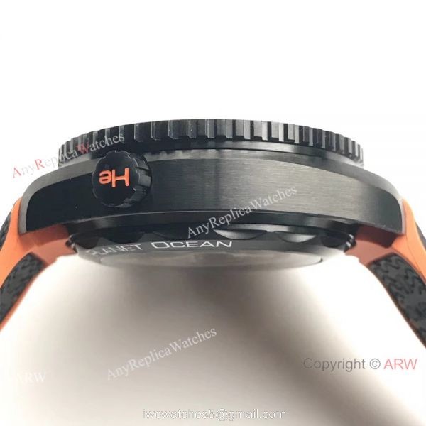 (OM)Replica Omega Seamaster Planet Ocean 600m Master Watch Black Case 1