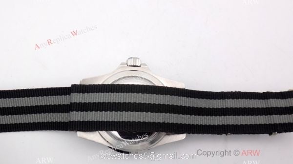 Rolex Vintage Submariner Replica Watch Stainless Steel Nylon Strap 1