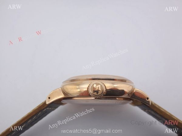 Copy Radiomir Panerai GMT Power Reserve Watch Rose Gold Case 1