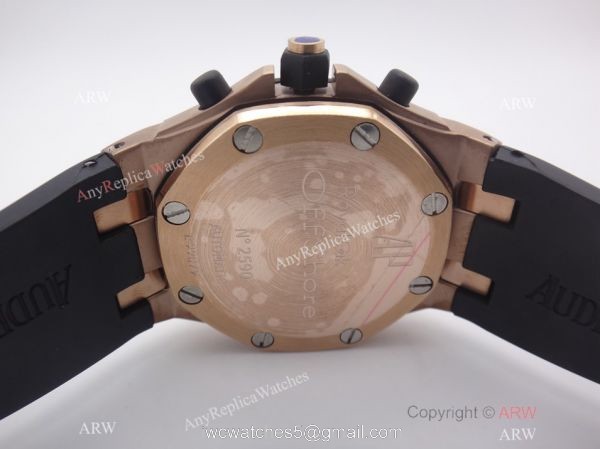 Audemars Piguet Royal Oak Offshore Replica Watch Rose Gold Red 8 Dial 1