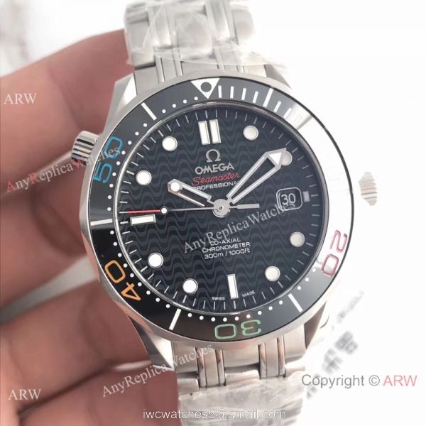 Omega Seamaster James Bond 50th Anniversary Replica Watch with Swiss 2824 1