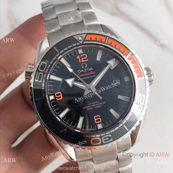 Swiss 8900 Omega Seamaster 600M SS Black Dial Watch New 1:1 Best Edition 1
