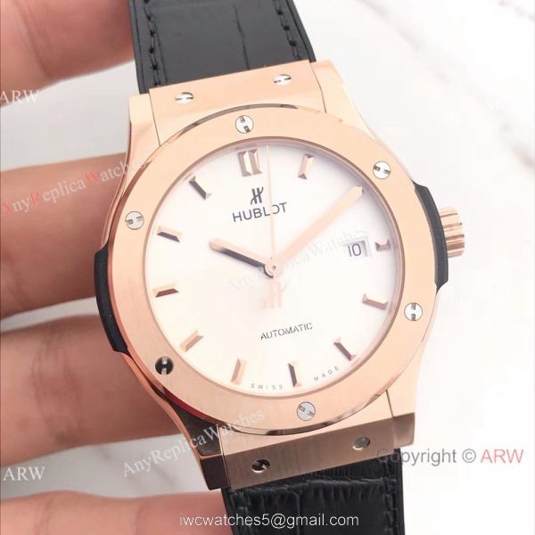 Hublot Geneve White Face HUB1112 Replica Watch Classic Fusion Series 1